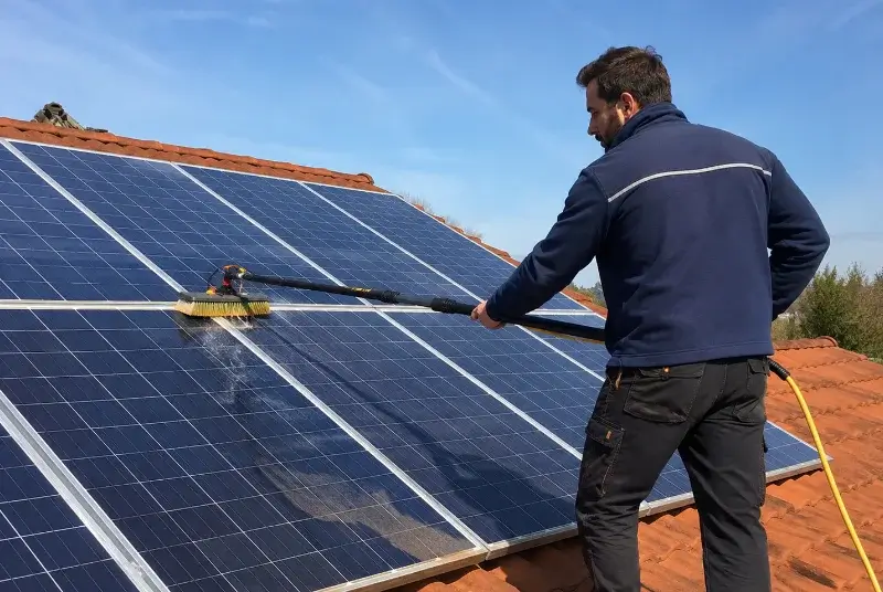 Nettoyage et entretien de panneaux solaires à Téteghem-Coudekerque-Village